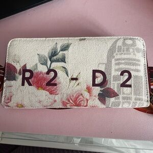 Loungefly R2D2 floral wallet
